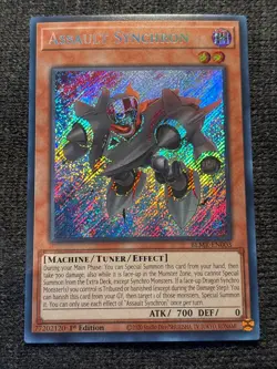 Yugioh - Assault Synchron - BLMR-EN003 - Secret Rare - 1st Edition - Foil Bleed - Image 1