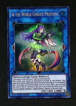 Ib the World Chalice Priestess - COTD-EN048 - Super Rare - 1st Edition - Yugioh - Image 1