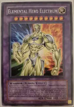 YuGiOh Elemental HERO Electrum Rare MDP2-EN001 - Image 1