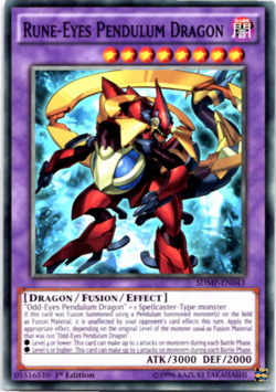 Rune-Eyes Pendulum Dragon - SDMP-EN043 - Common - 1st Edition - Yugioh - Image 1