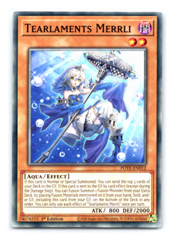 Tearlaments Merrli - POTE-EN012 - Common - 1st Edition Yugioh - Image 1