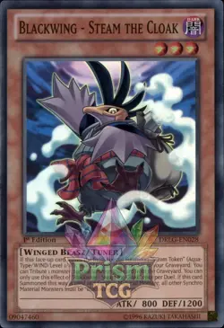 1st ed Blackwing - Steam the Cloak super rare DRLG-EN028 Yugioh - Image 1