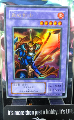 Yugioh LB-03 Flame Swordsman Ultra Rare JAPAN Yu-Gi-Oh OCG Release - Image 1