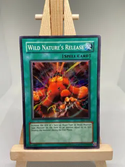 Wild Nature's Release - Super Rare IOC-033 - MP - YuGiOh - Image 1
