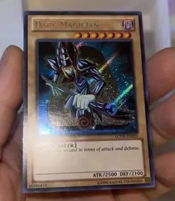 Yugioh Dark Magician LCYW-EN001 1st Edition Secret Rare (NM) - Image 1