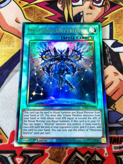 Meteonis Drytron ra04-en096 (NEW) Ultimate Rare Yu-Gi-Oh! - Image 1