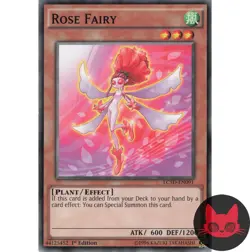 Yugioh Rose Fairy LC5D-EN091 Common 1st Edition NM - Image 1
