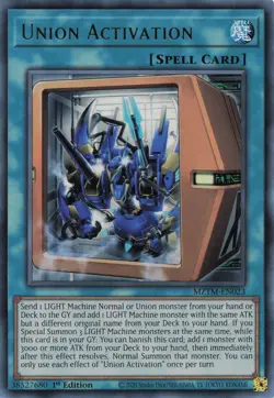 Yugioh MZTM-EN023 - Union Activation - Ultra Rare - Image 1