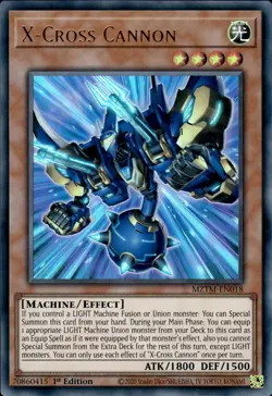 X-Cross Cannon - Ultra Rare 1st Edition MZTM-EN018 - NM - YuGiOh - Image 1