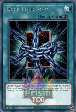 Deck Lockdown rare LODT-EN060 Yugioh - Image 1