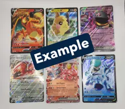 Lot of 10 Random Pokemon EXs or Vs Cards - GUARANTEED NO DUPLICATES - Image 1