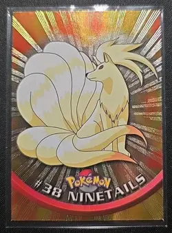 Ninetails #38 Holo Topps Card Black Label Rare *RED DOT ERROR* - Image 1