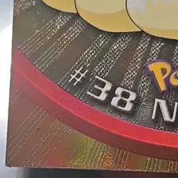Ninetails #38 Holo Topps Card Black Label Rare *RED DOT ERROR* - Image 4