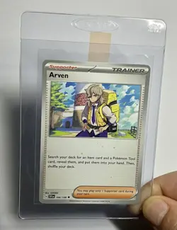 Arven 166/198 (NM) Uncommon Scarlet & Violet: Base Set 2023 Pokemon Card - Image 3