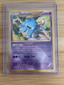 Pokemon Card | Garbodor (119 Secret Rare) 119/116 | 2013 Plasma Freeze - Image 1