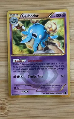 Pokemon Card | Garbodor (119 Secret Rare) 119/116 | 2013 Plasma Freeze - Image 2