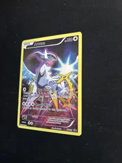 Pokemon TCG Arceus Full Art Holo Black Star Promo Card XY116 - Image 2
