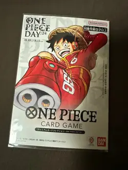 ONE PIECE DAY'24 Promo Card Game Premium Collection TCG Bandai Japan - Image 1