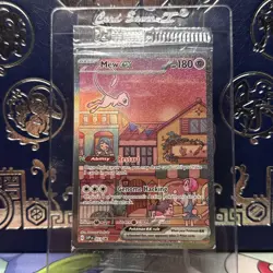 Mew ex 053 Black Star Promo 151 UPC SVP SEALED Promo Pokemon Card TCG - Image 1
