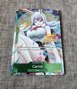 One Piece Carrot P-070 Championship 25-26 Event Pack Promo Card - Image 1
