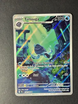 Tirtouga 106/086 Illustration Rare Black Bolt Pokemon Card Mint - Image 1