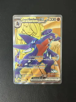Cynthia's Garchomp ex 215/182 Destined Rivals Pokemon Card - NM - Image 1