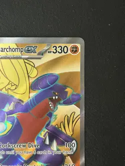 Cynthia's Garchomp ex 215/182 Destined Rivals Pokemon Card - NM - Image 3