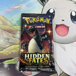 Pokemon Trading Card Game Sun & Moon Hidden Fates Booster Pack 609411429020 - Image 1