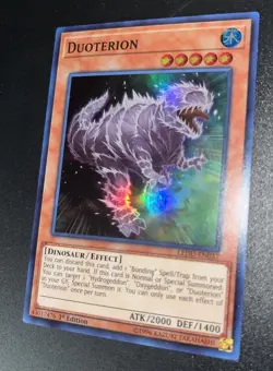 LEDU-EN037 DUOTERION Super Rare 1st Edition YuGiOh Card - Image 1