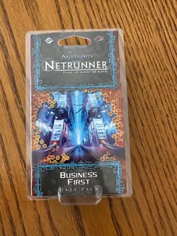 FFG Android Netrunner LCG Data Pack - Unopened - Business First. - Image 1