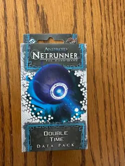 FFG Android Netrunner LCG Data Pack - Unopened - Double Time - Image 1