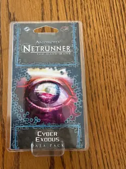 FFG Android Netrunner LCG Data Pack - Unopened - Cyber Exodus. - Image 1