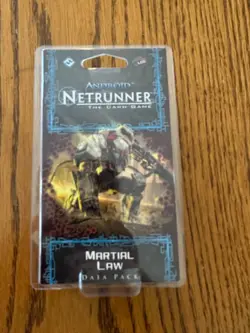 FFG Android Netrunner LCG Data Pack - Unopened - Martial Law. - Image 1