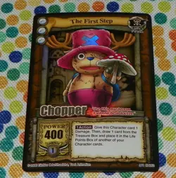 One Piece Passage to the Grand Line CCG Chopper Silver Rare Foil Card #CH053 - Image 1