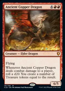 Ancient Copper Dragon [Commander Legends: Battle for Baldur's Gate] - Image 1