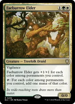 Faeburrow Elder [Bloomburrow Commander] - Image 1