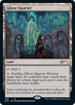 MTG - Ghost Quarter (468) [Secret Lair Drop Series] Foil - Image 1