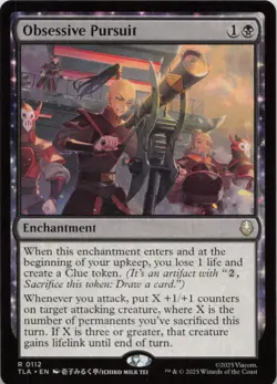 Obsessive Pursuit R Avatar: The Last Airbender 112 NM MTG - Image 1