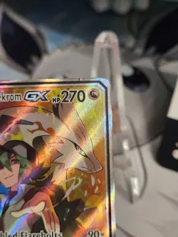 Reshiram & Zekrom GX Cosmic Eclipse #222/236 Pokemon LP - Image 4