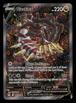 2022 Pokemon Lost Origin 186/196 Giratina V Alternate Art (Number 1) - Image 1