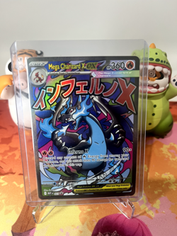 Pokemon Mega Charizard X ex 023 Phantasmal Flames UPC Black Star Promo NM - Image 1