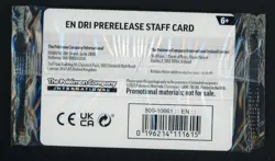 Pokemon TCG Sealed Destined Rivals Staff Prerelease Pack Promos Sealed in Pack - Image 2