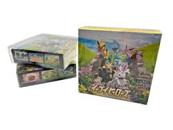 Lot of (3) Pokemon TCG: Sword & Shield S6a Eevee Heroes Booster Pack Box Sealed - Image 1