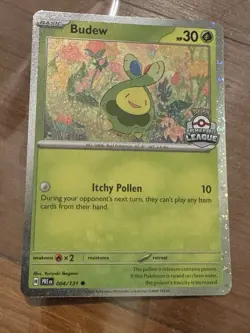 Pokemon Budew Premier Ball League Promo Asia Stamp 004/131 NM - Image 2