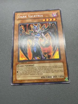 Yu-Gi-Oh! Dark Valkyria Rare 1st Edition LODT-EN027 HP - Image 1