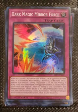 yugioh dark magic mirror force super rare info-en069 info - Image 1