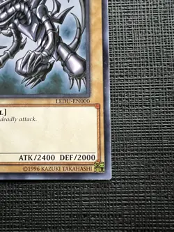 Yu-Gi-Oh! TCG Red-Eyes Black Dragon LEDU-EN000 1st Edition Common NM - Image 4
