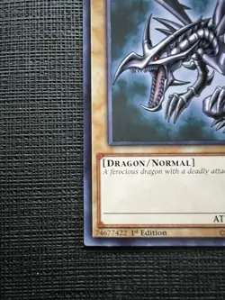 Yu-Gi-Oh! TCG Red-Eyes Black Dragon LEDU-EN000 1st Edition Common NM - Image 5