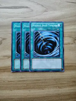 Yu-Gi-Oh! - Mystical Space Typhoon 3X - Full Playset - Image 1