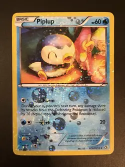 Piplup RC6/RC25 Pokemon Legendary Treasures Radiant Collection Card MP - Image 1
